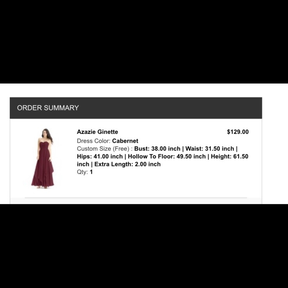 Azazie Ginette Cabernet